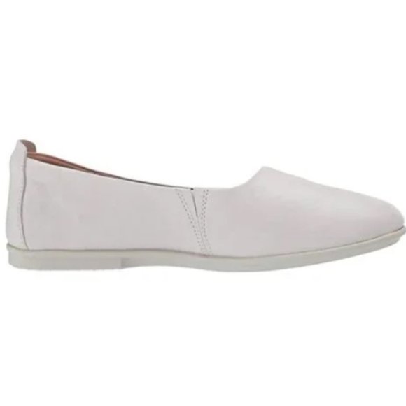 UNSTRUCTUREDE BY CLARKS Un Coral Step Ballet Flat - White Leather - Picture 3 of 6